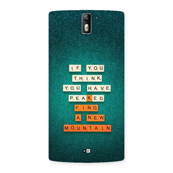 New Mountain Back Case for OnePlus One