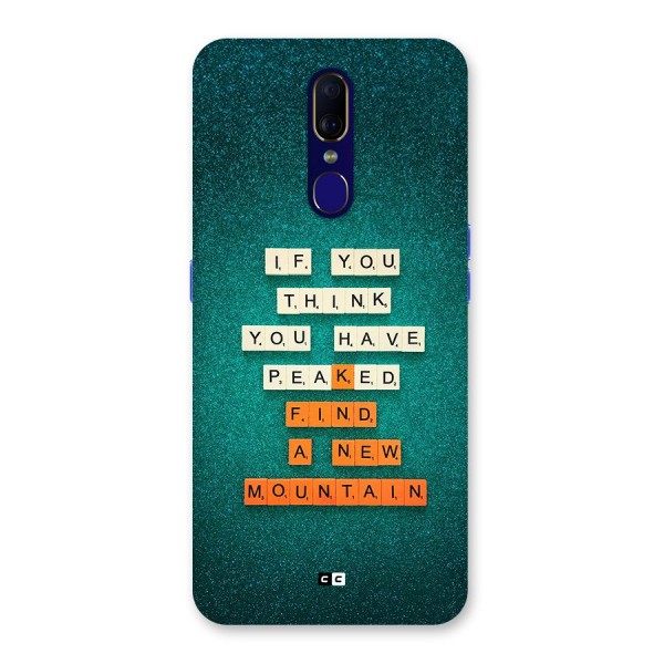 New Mountain Back Case for Oppo A9