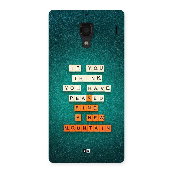 New Mountain Back Case for Redmi 1s