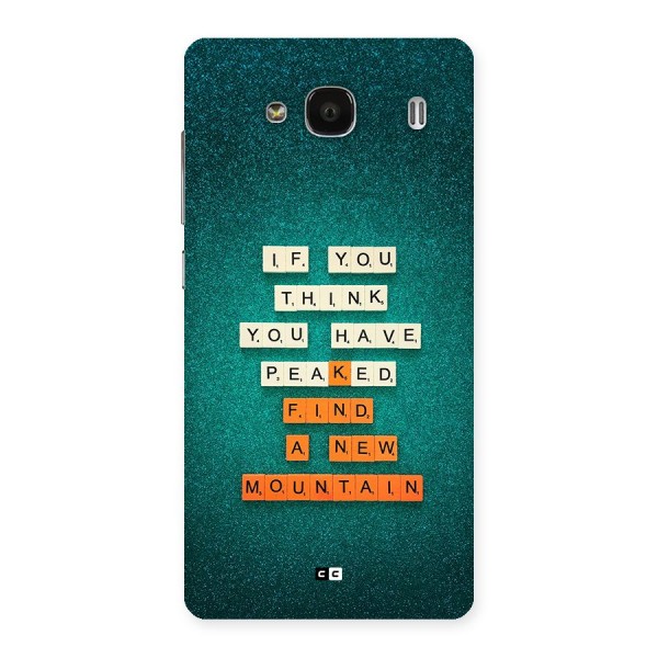 New Mountain Back Case for Redmi 2s