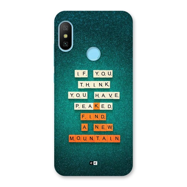 New Mountain Back Case for Redmi 6 Pro