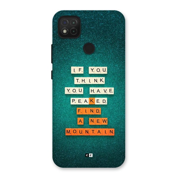 New Mountain Back Case for Redmi 9C