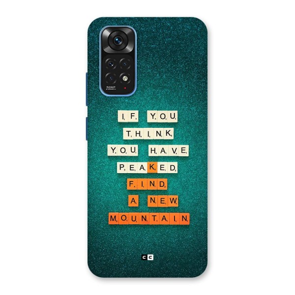 New Mountain Back Case for Redmi Note 11