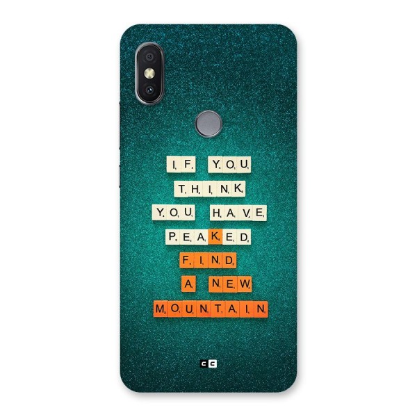 New Mountain Back Case for Redmi Y2