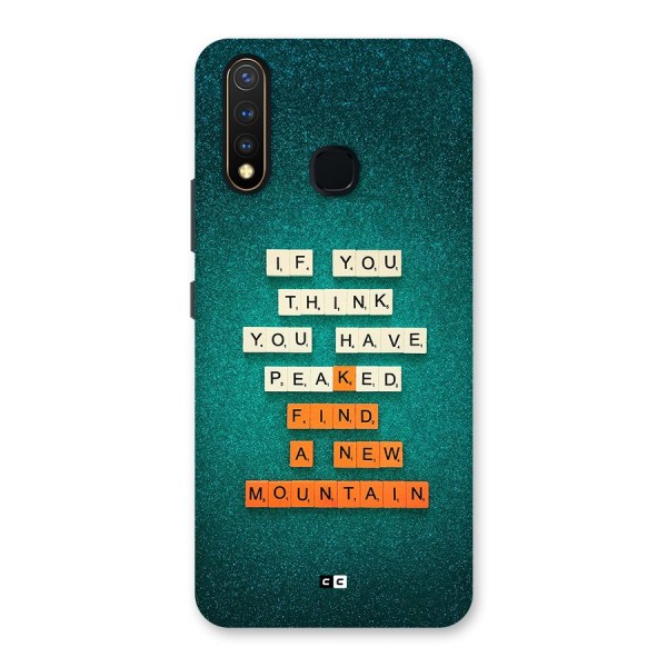 New Mountain Back Case for Vivo Y19