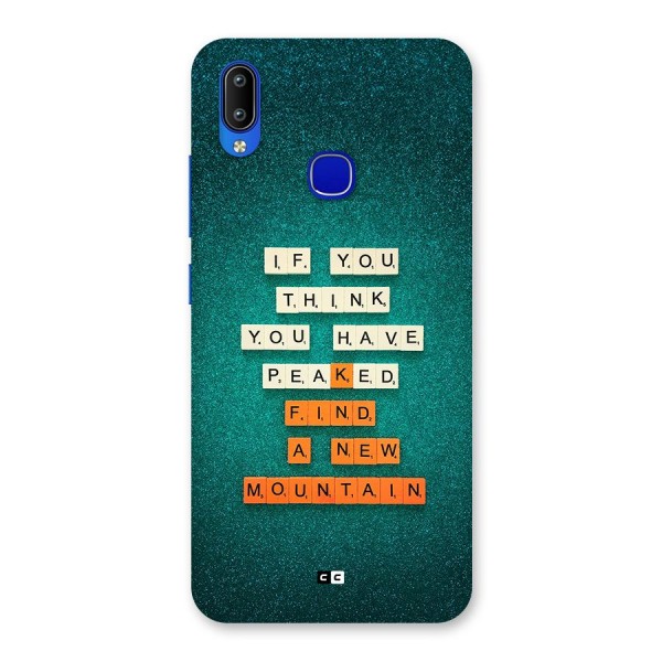 New Mountain Back Case for Vivo Y91