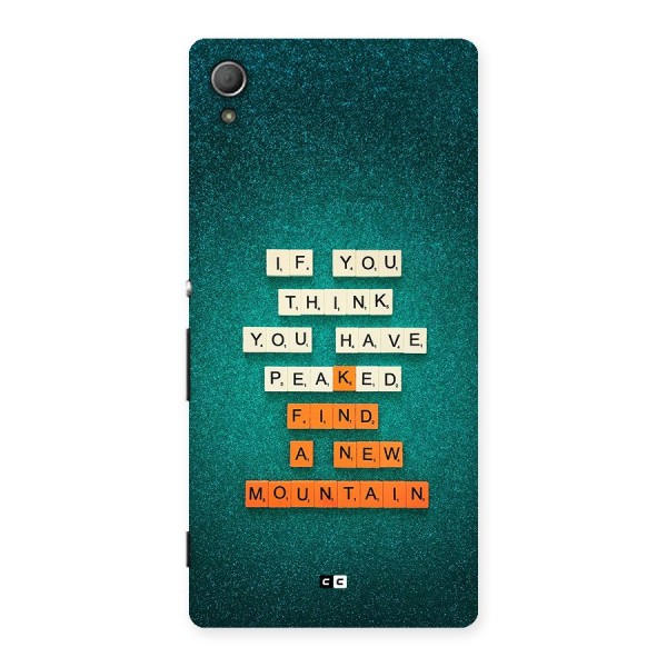New Mountain Back Case for Xperia Z4