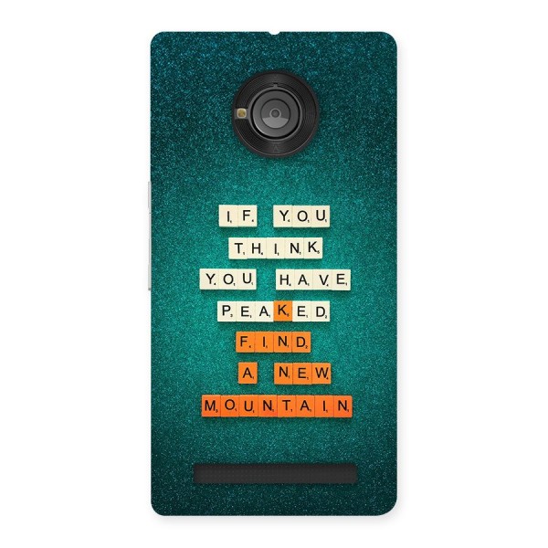 New Mountain Back Case for Yuphoria