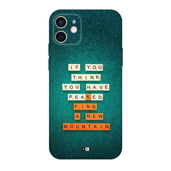 New Mountain Back Case for iPhone 12