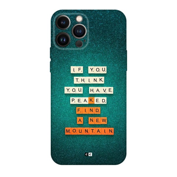 New Mountain Back Case for iPhone 13 Pro Max