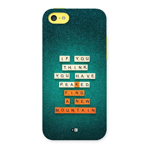New Mountain Back Case for iPhone 5C