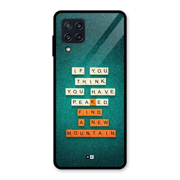 New Mountain Glass Back Case for Galaxy M32