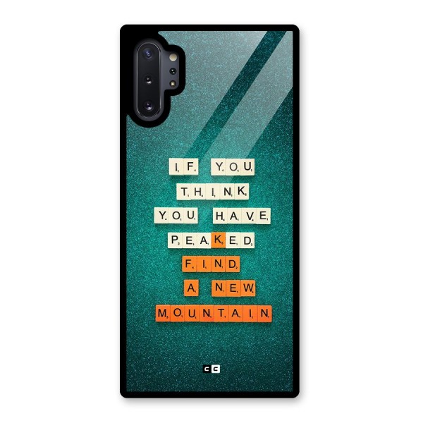 New Mountain Glass Back Case for Galaxy Note 10 Plus