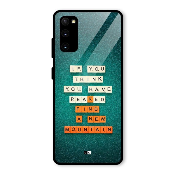 New Mountain Glass Back Case for Galaxy S20 FE 5G