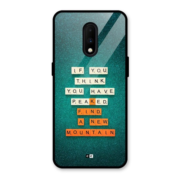 New Mountain Glass Back Case for OnePlus 7
