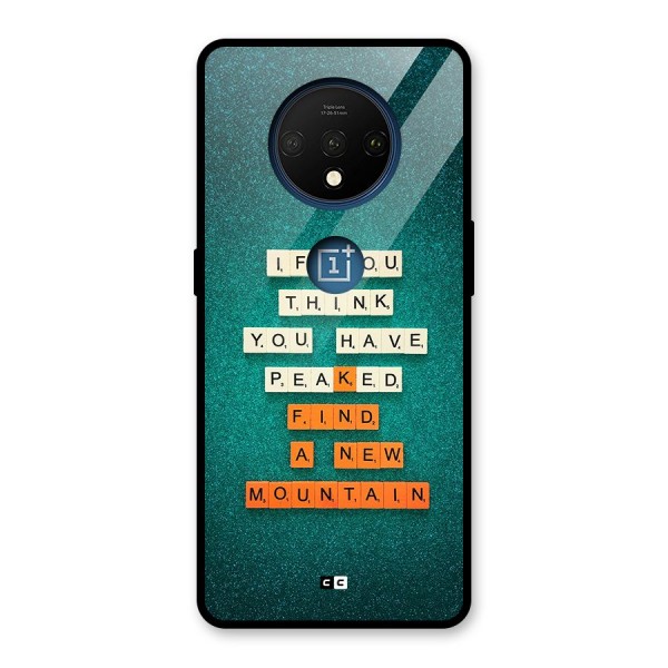 New Mountain Glass Back Case for OnePlus 7T