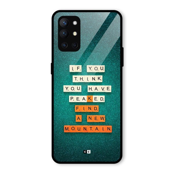 New Mountain Glass Back Case for OnePlus 9R
