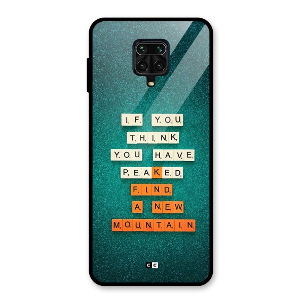 New Mountain Glass Back Case for Poco M2 Pro