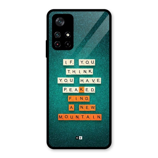 New Mountain Glass Back Case for Poco M4 Pro 5G