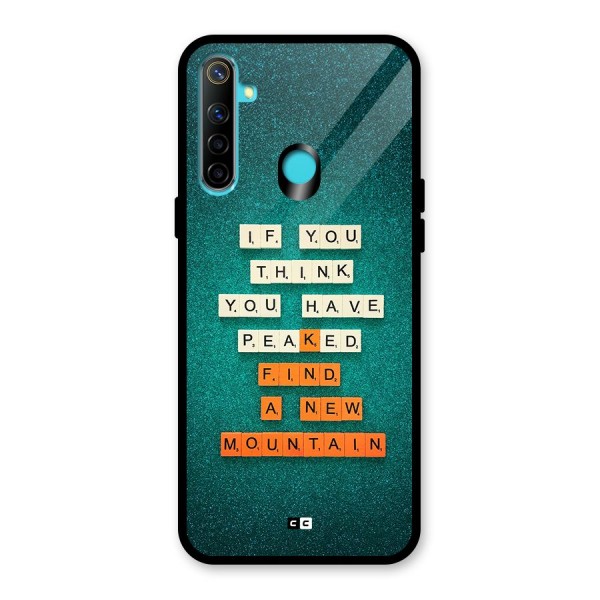 New Mountain Glass Back Case for Realme 5