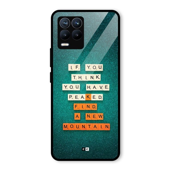 New Mountain Glass Back Case for Realme 8