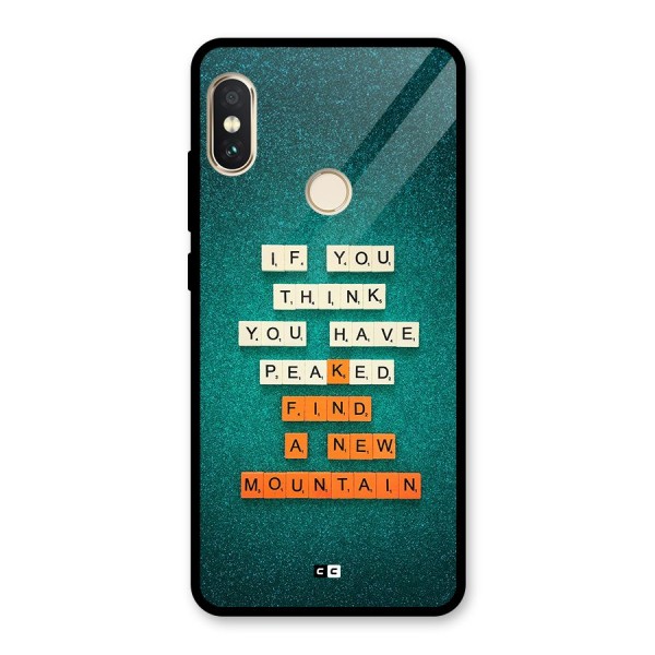 New Mountain Glass Back Case for Redmi Note 5 Pro