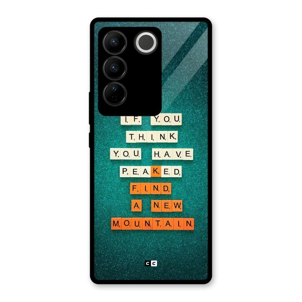 New Mountain Glass Back Case for Vivo V27
