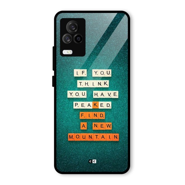 New Mountain Glass Back Case for Vivo iQOO 7 Legend 5G