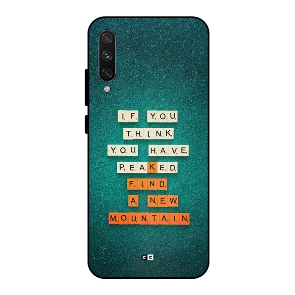 New Mountain Metal Back Case for Mi A3