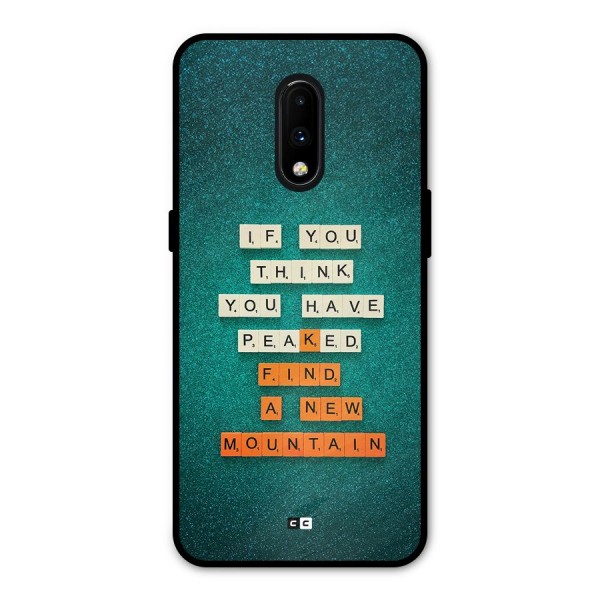New Mountain Metal Back Case for OnePlus 7
