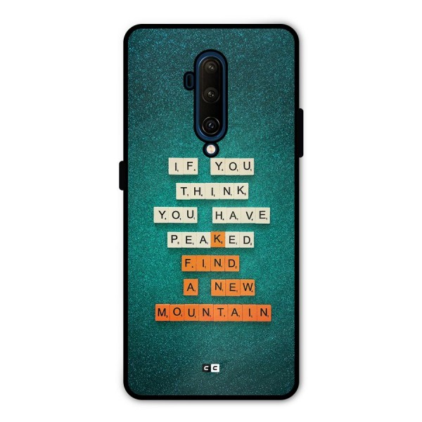 New Mountain Metal Back Case for OnePlus 7T Pro
