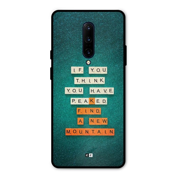New Mountain Metal Back Case for OnePlus 7 Pro