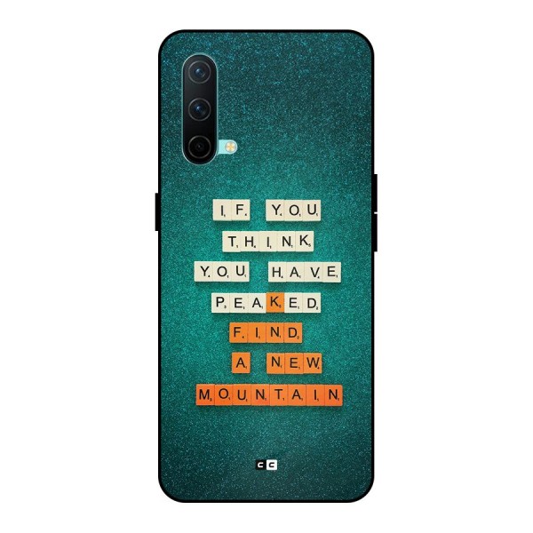 New Mountain Metal Back Case for OnePlus Nord CE 5G
