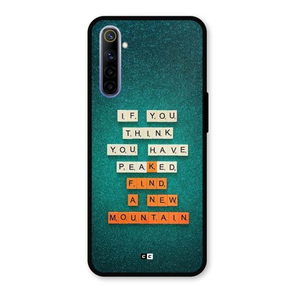 New Mountain Metal Back Case for Realme 6i