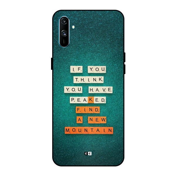 New Mountain Metal Back Case for Realme C3