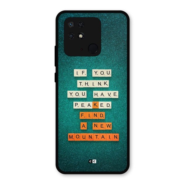 New Mountain Metal Back Case for Redmi 10 Power