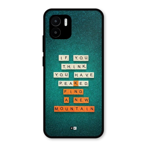 New Mountain Metal Back Case for Redmi A1