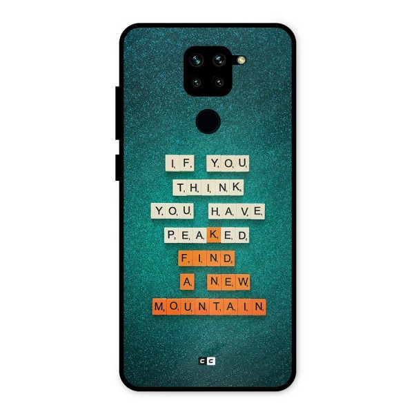 New Mountain Metal Back Case for Redmi Note 9