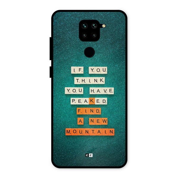 New Mountain Metal Back Case for Redmi Note 9