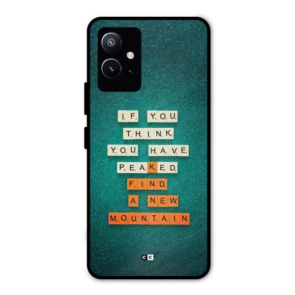 New Mountain Metal Back Case for Vivo T1 5G