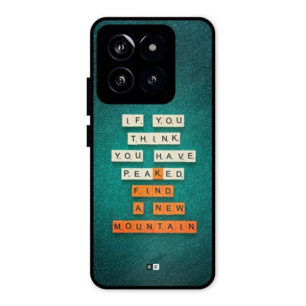 New Mountain Metal Back Case for Xiaomi 14