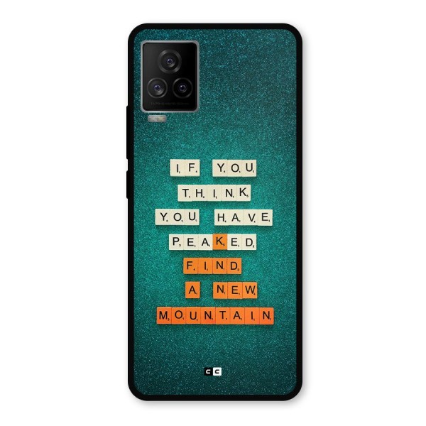 New Mountain Metal Back Case for iQOO 7 Legend 5G