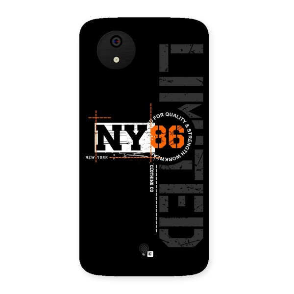 New York Limited Back Case for Canvas A1  AQ4501