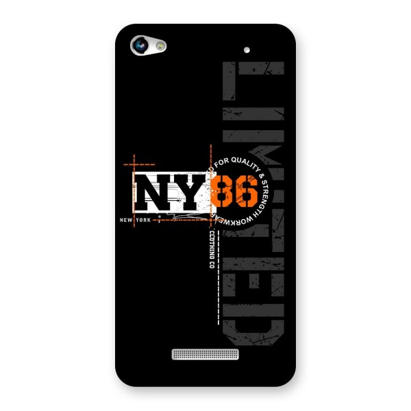New York Limited Back Case for Canvas Hue 2 A316