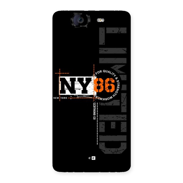 New York Limited Back Case for Canvas Knight A350