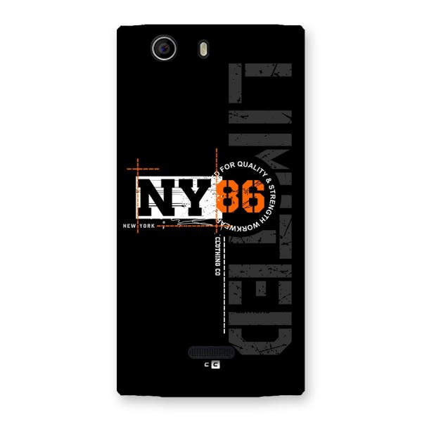 New York Limited Back Case for Canvas Nitro 2 E311