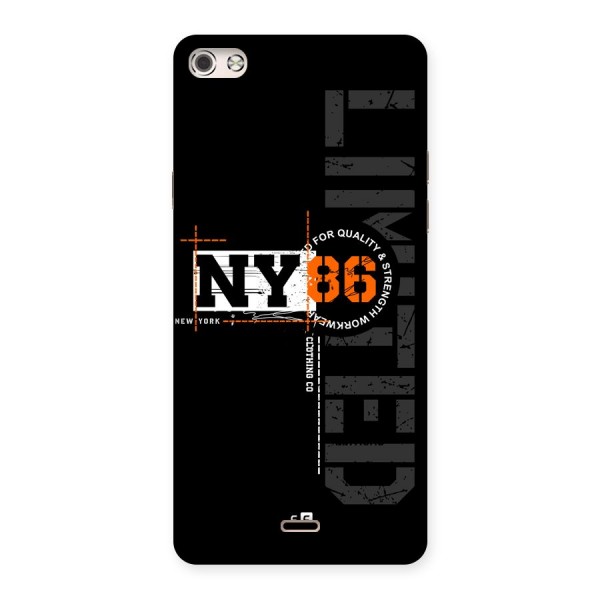 New York Limited Back Case for Canvas Silver 5