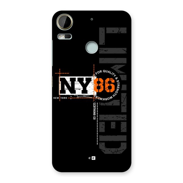 New York Limited Back Case for Desire 10 Pro
