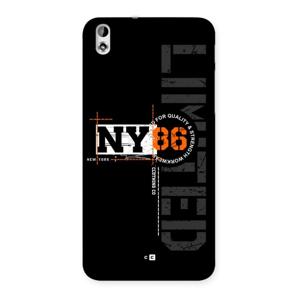 New York Limited Back Case for Desire 816