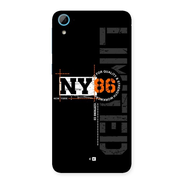 New York Limited Back Case for Desire 826